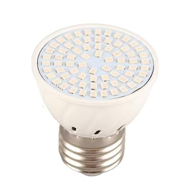 Imagem de Generic Full Spectrum LED Grow Light Lâmpada Economizadora de Energia para Plantas Hidropônicas Lâmpadas de Crescimento e Floração, Fácil de Usar para Jardim E27 5W AC220V 72 LEDs SMD2835