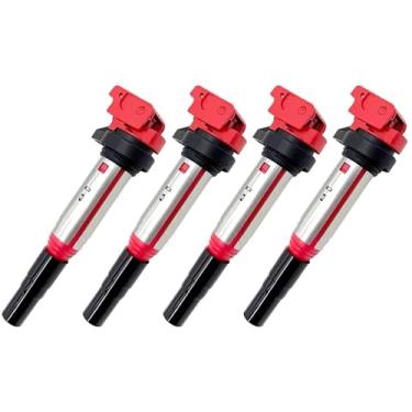 Imagem de Bobina de Ignição para BMW 128i 135i 323i 325i 328i 330i M3 X3 X5 12138616153 12137594596 UF667 - Substituição da Bobina de Ignição (4 peças)