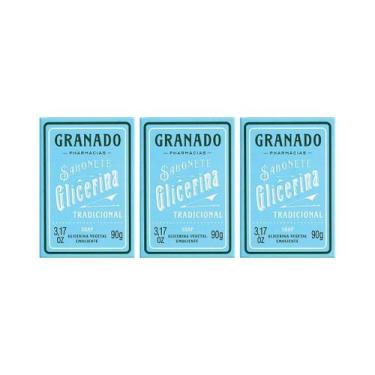 Imagem de Sabonete Granado 90G Glicerina Tradicional-Kit C/3Un