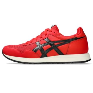 Imagem de ASICS Tênis esportivo feminino Tiger Runner II, Clássico vermelho/preto, 41 BR