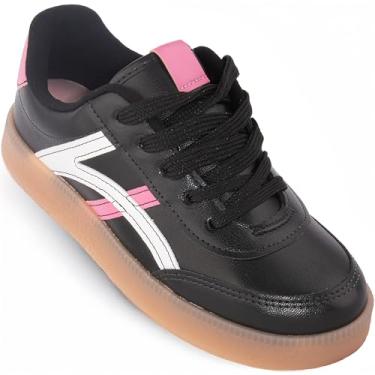 Imagem de Tênis Molekinha Infantil Menina Moda Casual Original 2582 (Preto, BR, Criança de 9 a 12 anos, Numérico, 29)
