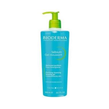 Imagem de Bioderma Sébium Moussant Gel de Limpeza Facial 500ml-Unissex