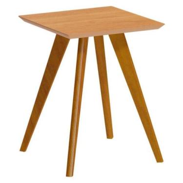 Imagem de Mesa Lateral Classic Quadrada Nature - Imcal - IMCAL MÓVEIS