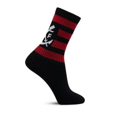 Imagem de Meia Esportiva Flamengo Rikam 65200.MA Unissex Oficial Algodão T. 38/4