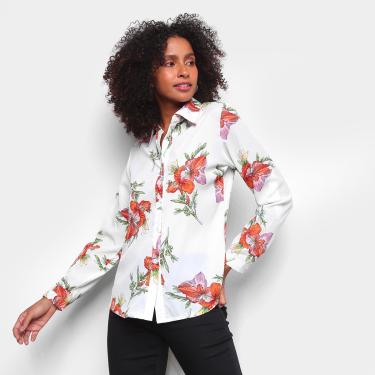 Imagem de Camisa Yilang Estampada Manga Longa Feminina-Feminino
