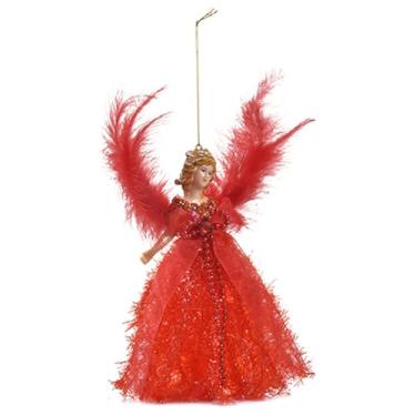 Imagem de Boneca de anjo pendurado,Toppers de Natal para Angel Trees | Enfeites de anjo de enfeite de árvore de natal, pingentes decorativos de anjo de bonecas penduradas em árvore