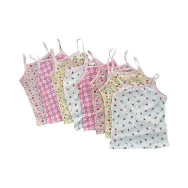 Imagem de Camisetas De Algodão Para Meninas, Pacote Com 3, Camisetas Respiráveis