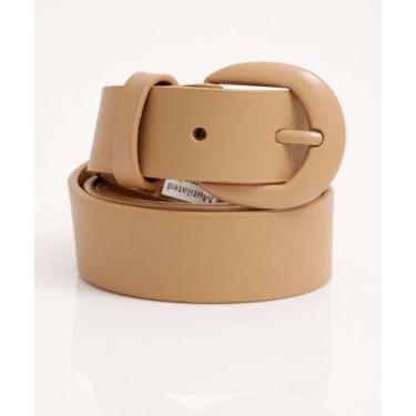 Imagem de Cinto Feminino Fivela Marisa Bege-82145, Bege, G
