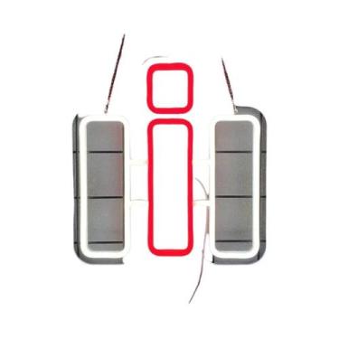 Imagem de Letreiro Neon IH Alimentado Por USB, Emblema De Trator Agrícola Para D