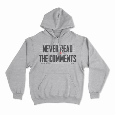 Imagem de Moletom Studio Geek Com Capuz Never Read The Comments Unissex-Unissex