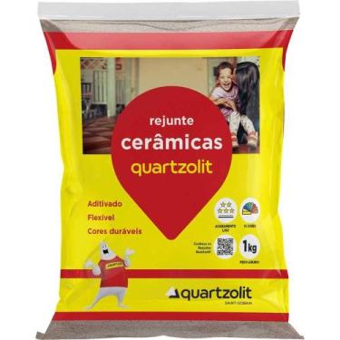 Imagem de Rejunte Para Cerâmicas, 1 kg, Palha, 0107.00045.0015fd Quartzolit Oste