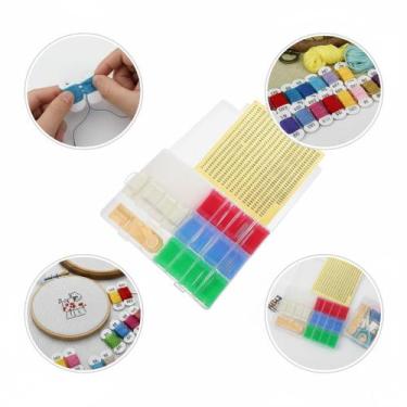 Imagem de Caixa Organizadora Para Fios de Meada com 300 Plaquinhas para organiza