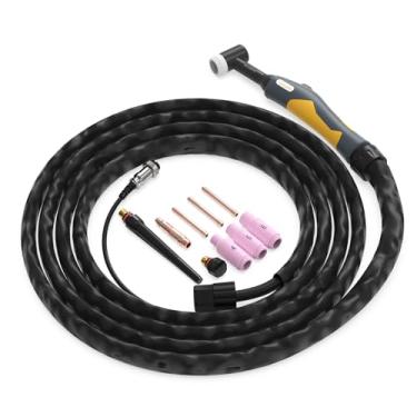 Imagem de TOOLIOM Tocha de solda TIG, ajuste exato para máquina de solda TL-200TP Pro, acessório de pistola de soldagem TIG de alto desempenho