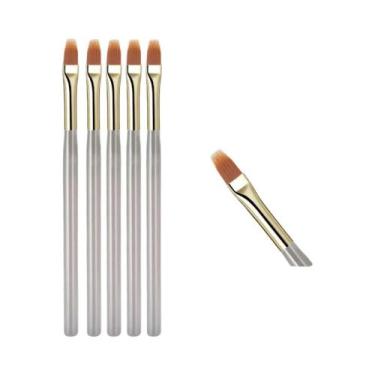 Imagem de Conjunto De Pincéis Para Nail Art Xadrez Francês 1/2 Peças, Caneta Par