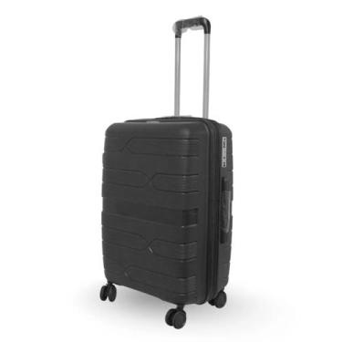 Imagem de Mala de Bordo MENAT Elefante 10kg Polipropileno com cadeado TSA e 4 Ro