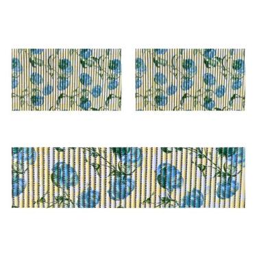 Imagem de Kit 3 Tapetes Cozinha Banheiro Compacto Passadeira Duna Soft Antiderra