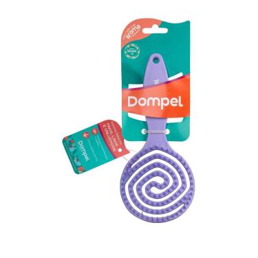 Imagem de FULL | Dompel-F | 4018 VIOLETA | Escova de Cabelo Desembaraçadora Pirulito Cor Violeta