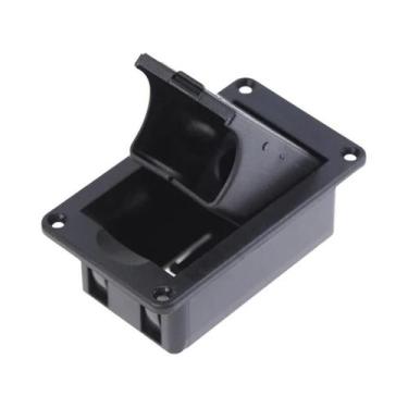 Imagem de Caixa De Bateria 9V Para Captador De Baixo Ativo Com Compartimento E C