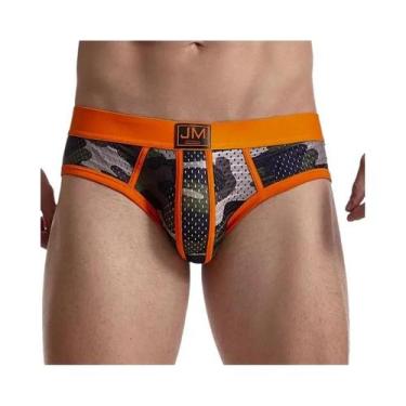 Imagem de Cuecas Masculinas De Nylon Respirável Com Estampa Camuflada, Baixa Cin