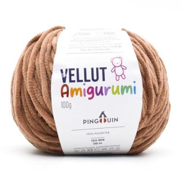 Imagem de Fio Vellut Amigurumi 100g - Pingouin, 9941 TOFFEE