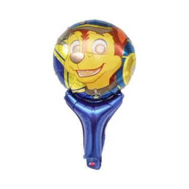 Imagem de Balões De Animais Paw Patrol 20pcs Com Bastão De Alumínio Para Decoraç
