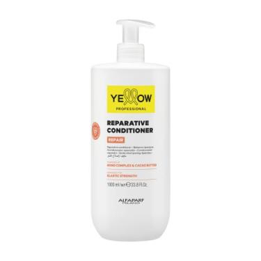 Imagem de Condicionador Yellow Repair Alfaparf 1L com Bond Complex nutritivo par