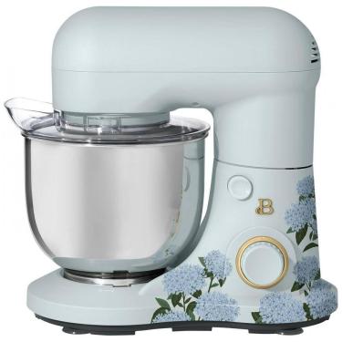 Imagem de Batedeira planetária Beautiful 5,0L azul floral com tigela inox, 12 velocidades, cabeça basculante, 300W, 110V