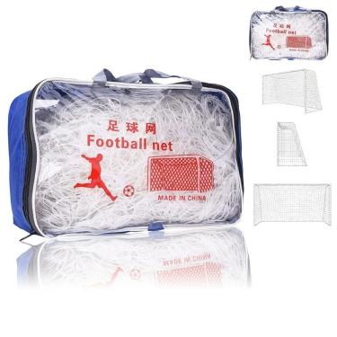 Imagem de Rede Futebol Kit 2 Uni Futsal Trava De Gol Jogo Treino Campo Salao Society Quadra Escola Esporte Clube Ginasio