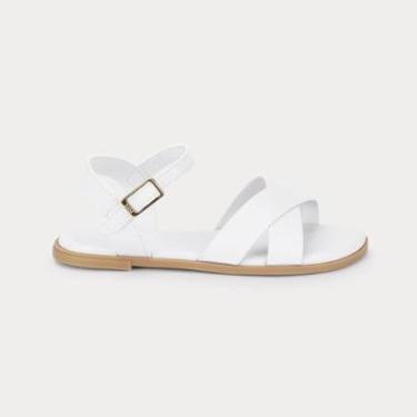 Imagem de Sandália Infantil Bibi Shine Kids Branca-Feminino