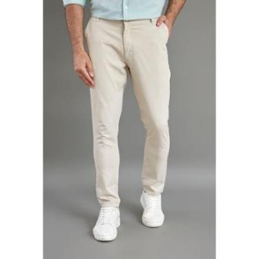 Imagem de Calça Sport Fino Masculina Color Com Linho Dialogo-Masculino