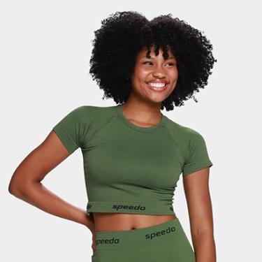 Imagem de Camiseta Cropped Speedo Esportiva Feminina-Feminino