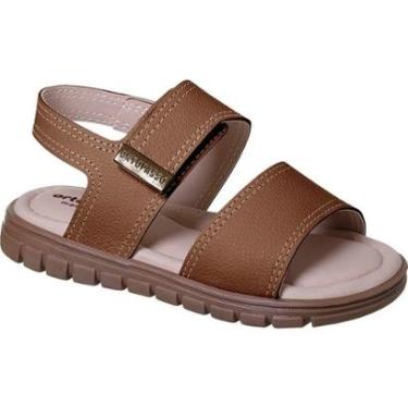 Imagem de Sandália Infantil Ortopasso OTPS Anatômica Menino Escolar-Masculino