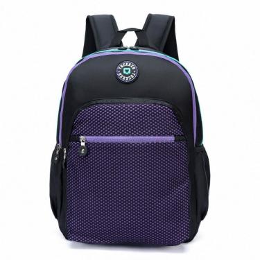 Imagem de Mochila Escolar Casual Reforçada Espaçosa Alça Regulável-Unissex