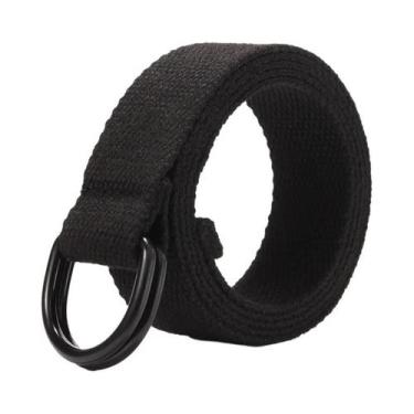 Imagem de Cinto De Lona Unissex Extra Grande 110-160cm Cinto Tático Militar Para