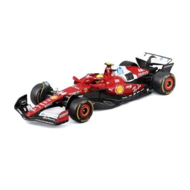 Imagem de Miniatura F1 Ferrari SF-25 44 Hamilton C Piloto 1:43 Bburago
