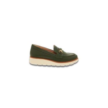 Imagem de Mocassim Verde Militar Solado EVA Modare, 36