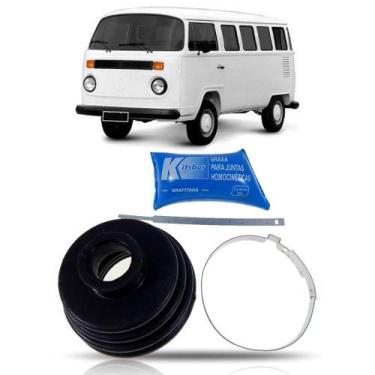 Imagem de Coifa homocinética lado câmbio vw kombi kit - KIT E CIA