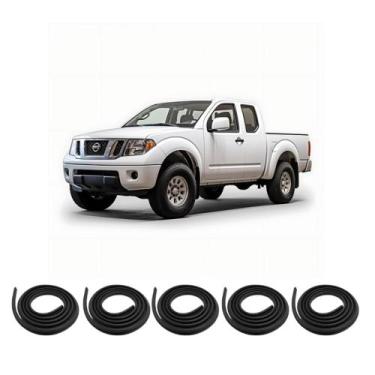 Imagem de Kit Borracha Vedação Das 4 Portas + Borracha Do Porta Malas Frontier G