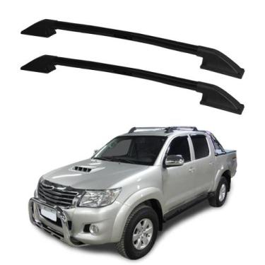 Imagem de Rack Teto Hilux 2010 2011 2012 2013 2014 2015 Preto - CCF