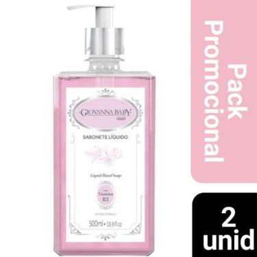 Imagem de Kit 2 Sabonete Liquido Giovanna Baby Classic 500ml
