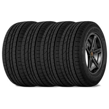 Imagem de Kit 4 Pneu Continental 195/60r16 89h Cross Contact LX Original Sandero