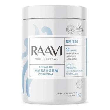 Imagem de Creme para Massagem Corporal Neutro Raavi - Congratulations Store