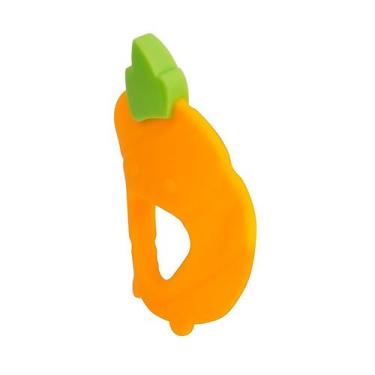 Imagem de Mordedor de Silicone Funny Fruit Laranja Baby BB1233 - Multikids - MUL