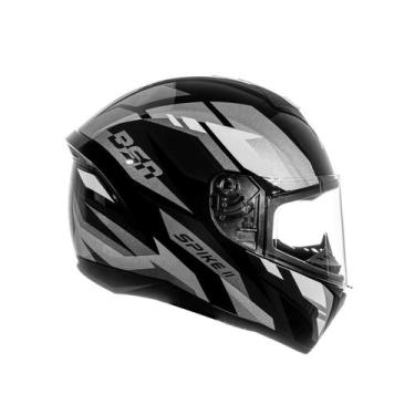 Imagem de Capacete Moto Feminino Masculino Peels Spike 2 BSN, Preto Brilhante Gr