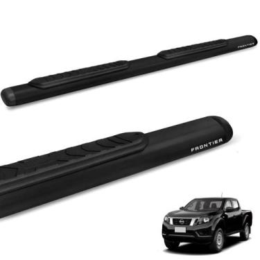 Imagem de Estribo Lateral Frontier 2017 a 2020 Oblongo Oval Preto Track
