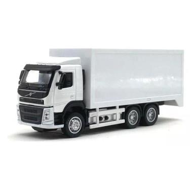 Imagem de Caminhão Volvo Baú 1:50 Califórnia Action Branco