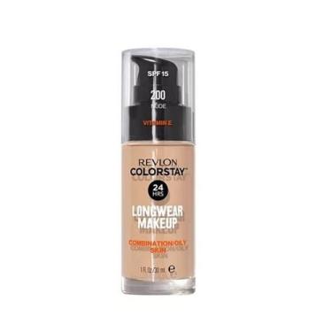 Imagem de Base Liquida Revlon Colorstay 24horas Fps15 200 Nude - Base Líquida 30