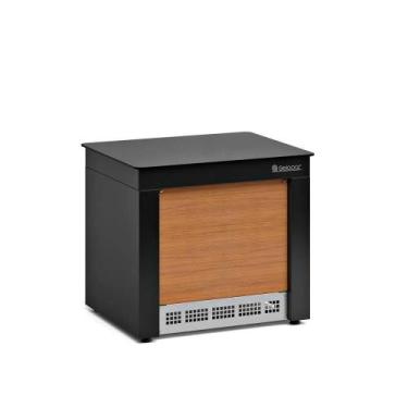Imagem de Modulo Multi-uso Mbps-080 Preto Linha Buffet Vitra - Gelopar