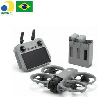 Imagem de Drone FPV 360 graus  DJI Avata 360 Combo Fly More com Tela 8K HDR Câmera 360 graus  Preto DJI077
