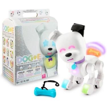 Imagem de Cachorro Robô Brinquedo Dog-E Interativo C/ Som e Luz - Multikids